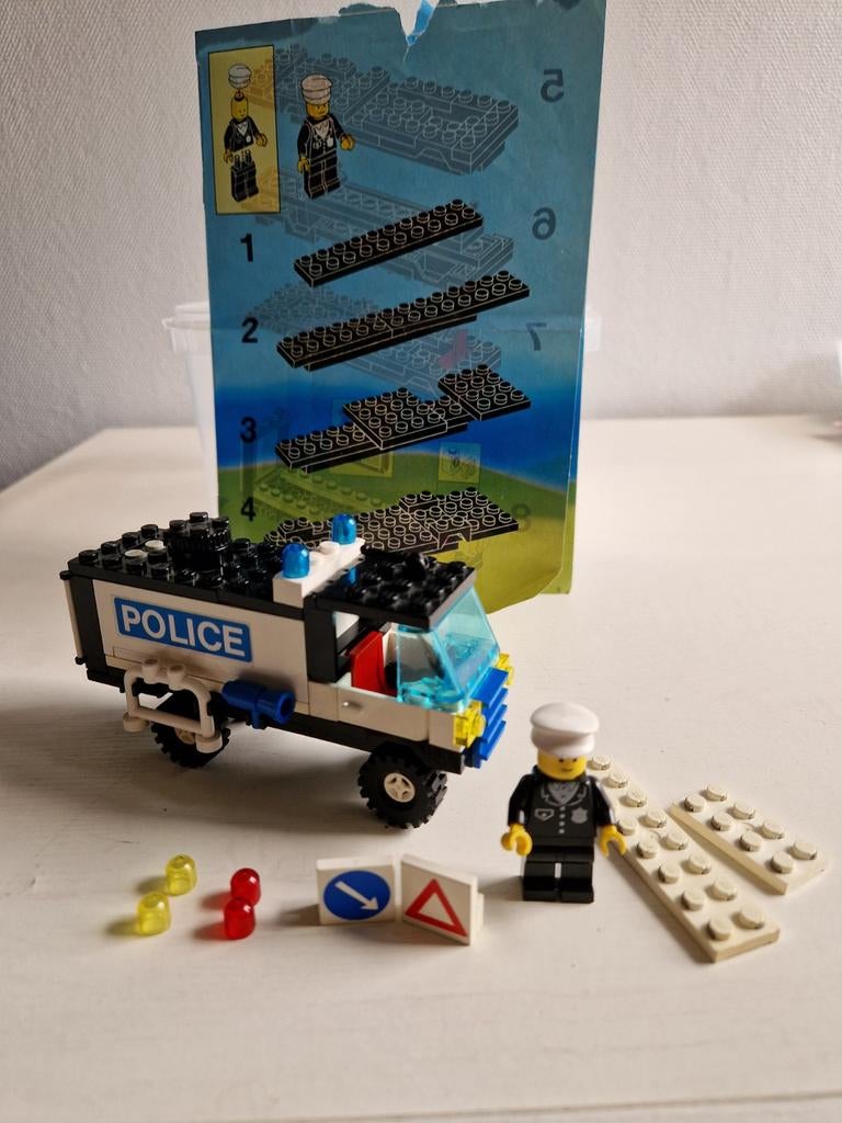 Lego 6450 - Mobile Police truck, Kinderen en Baby's, Speelgoed | Duplo en Lego, Compleet, Gebruikt, Lego, Ophalen of Verzenden
