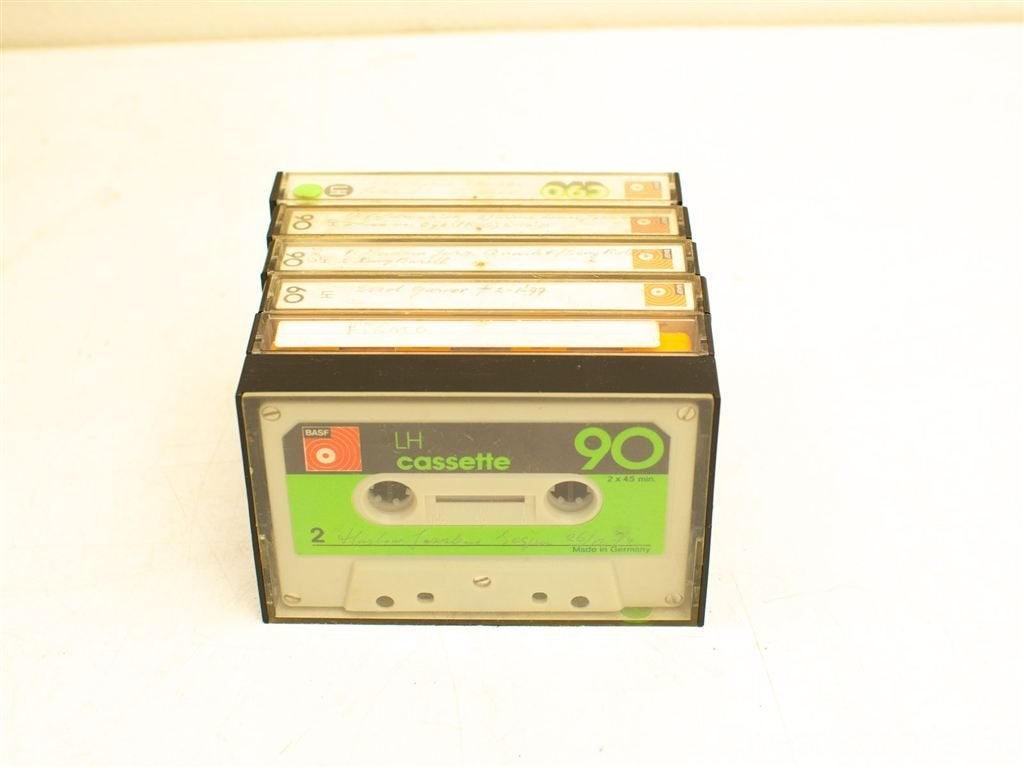 6 Basf cassettebandjes 31727, Ophalen of Verzenden, Gebruikt, Overige genres, 1 bandje