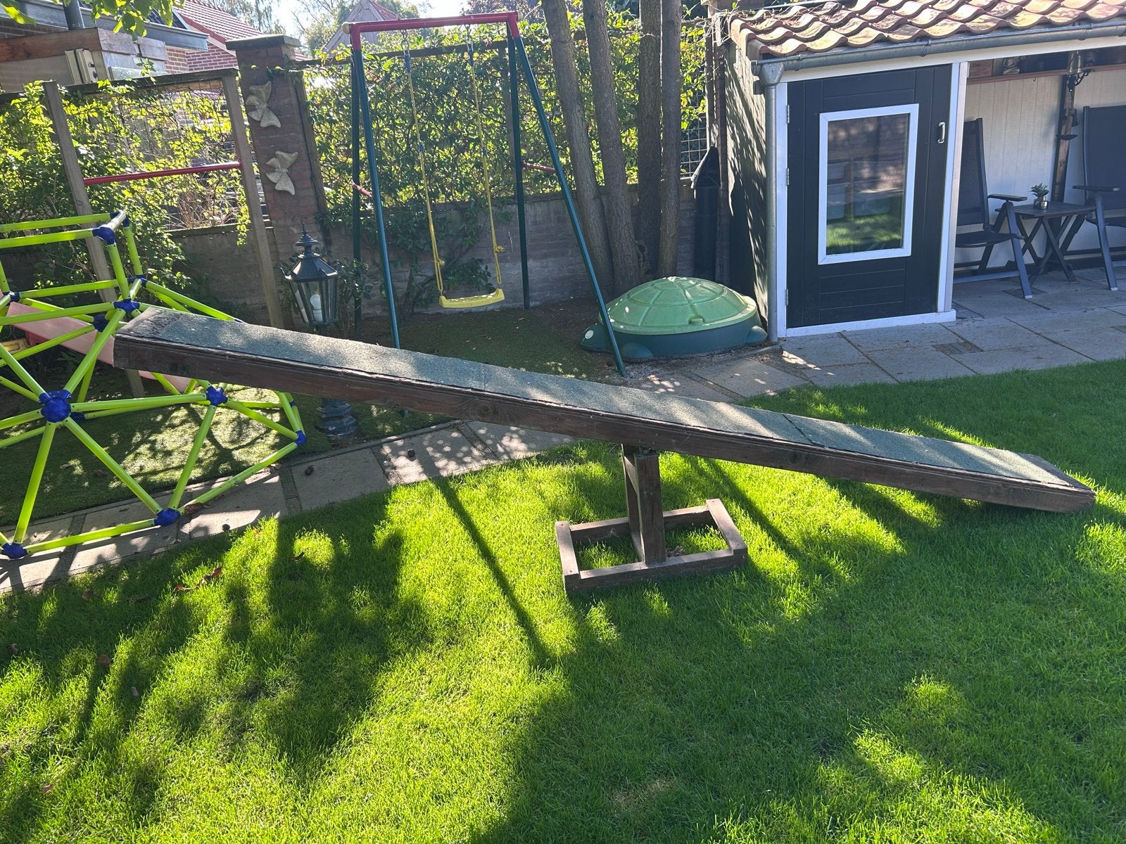 Houten wip honden agility, Dieren en Toebehoren, Ophalen, Gebruikt