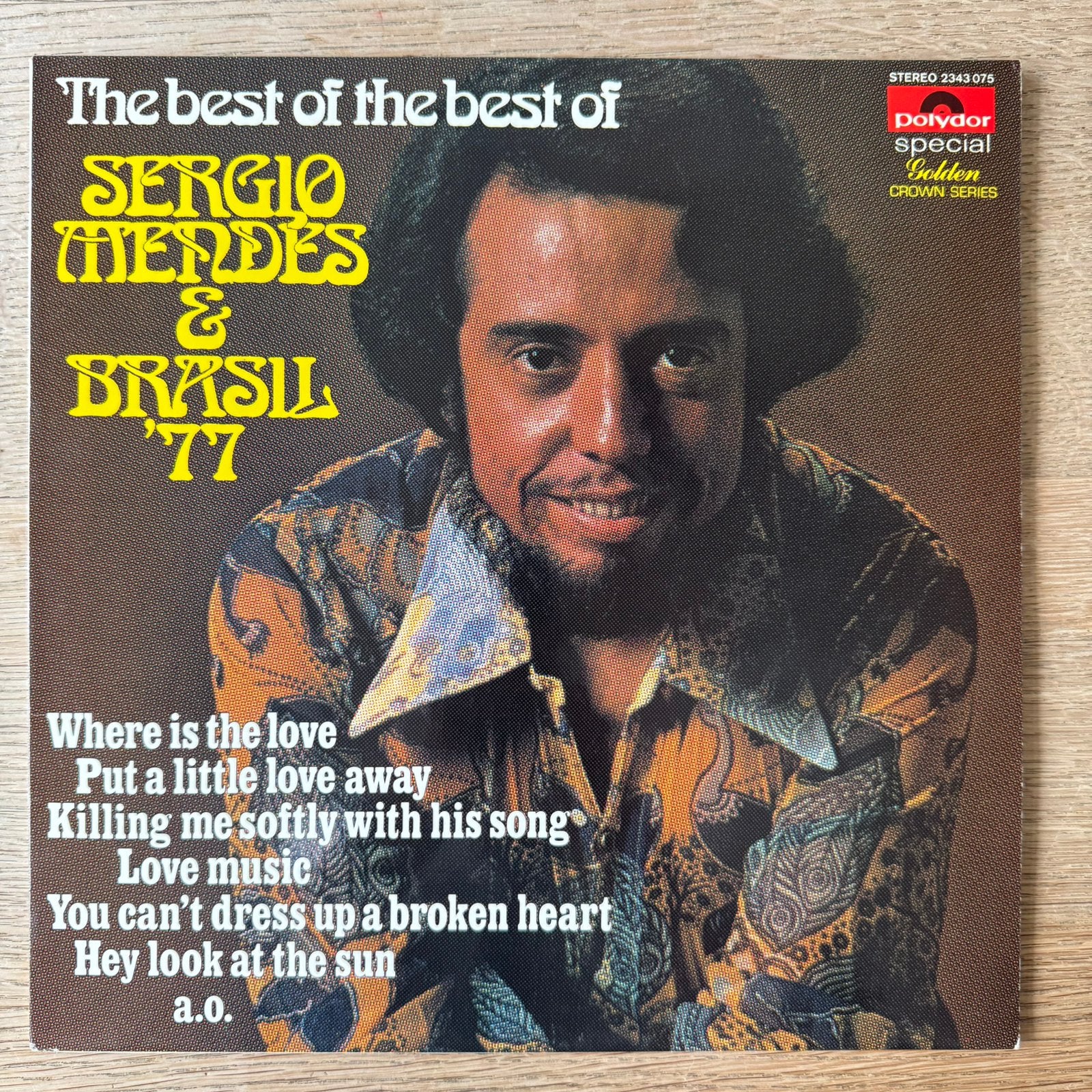 Sergio Mendes & Brasil 77 The Best LP Vinyl 1973 Jazz Latin, LP, Gebruikt, Ophalen of Verzenden, Complilatie