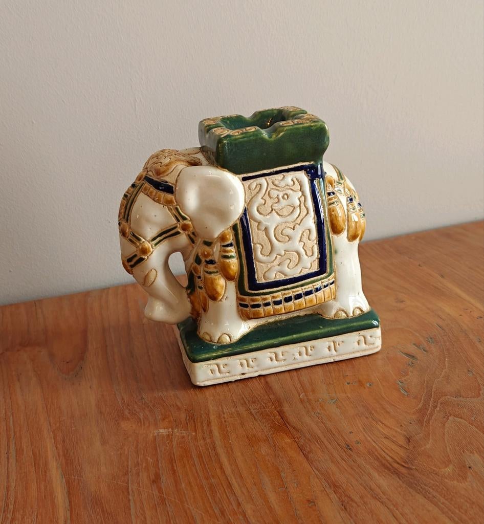 Vintage olifant keramiek, Ophalen of Verzenden