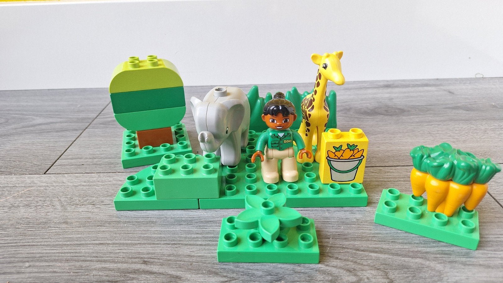 LEGO Duplo Safari Set met Dieren en Figuur, Ophalen of Verzenden, Gebruikt, Overige merken