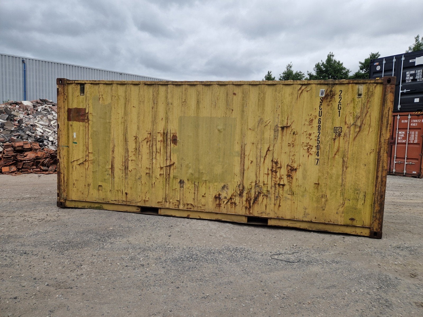 Gebruikte 20ft zeecontainer, Ophalen of Verzenden