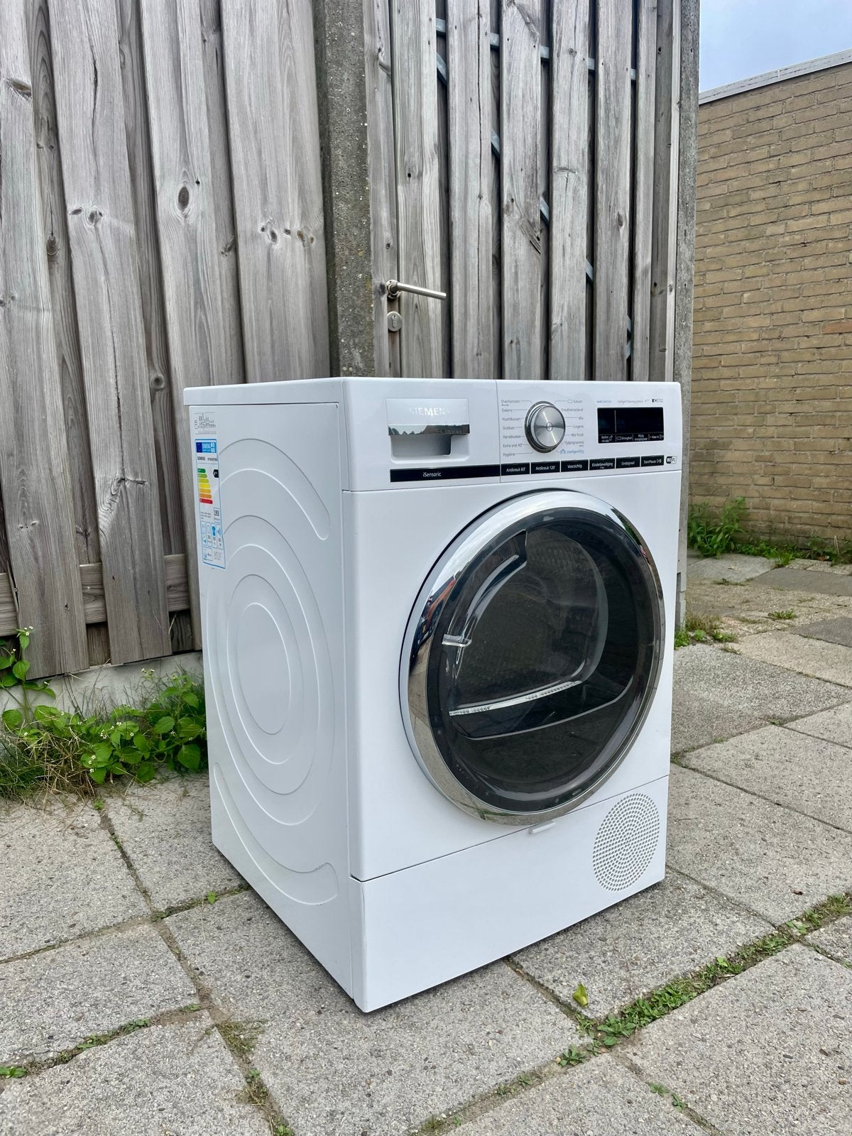 Foto 3 van Mooie Siemens iQ700 warmtepompdroger A+++ 9KG + Bezorging