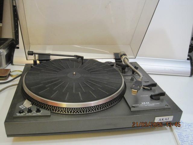 platenspeler akai AP-206C zonder naald (381), Ophalen of Verzenden, Gebruikt, Platenspeler, Akai
