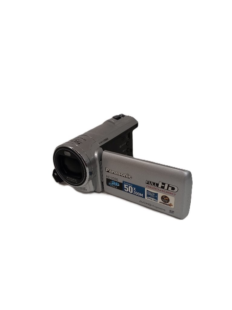 Te koop Videocamera Panasonic HC-V500 Kleur Zilver met Zwart, Full HD, Panasonic, 20x of meer, Overige soorten