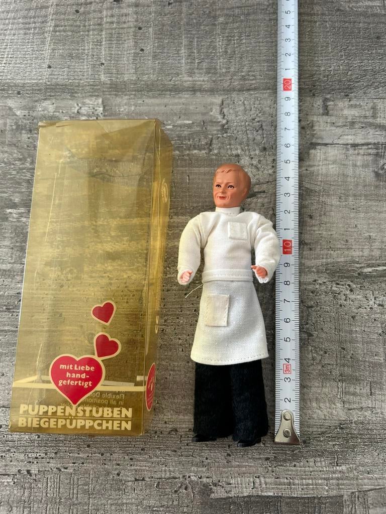 Caco (Canzler) popje kok, Verzamelen, Poppenhuizen en Toebehoren, Ophalen of Verzenden, Gebruikt, Popje