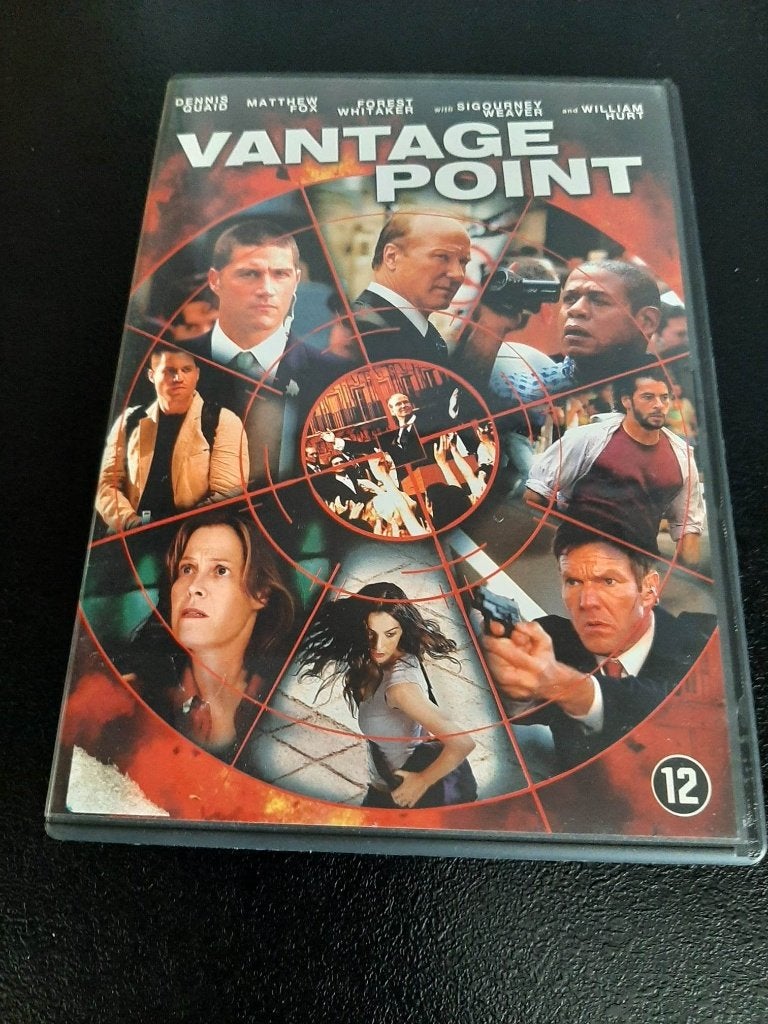 Vantage point, Dennis Quaid, Forest Whitaker, William Hurt!, Vanaf 12 jaar, Ophalen of Verzenden, Gebruikt, Actiethriller