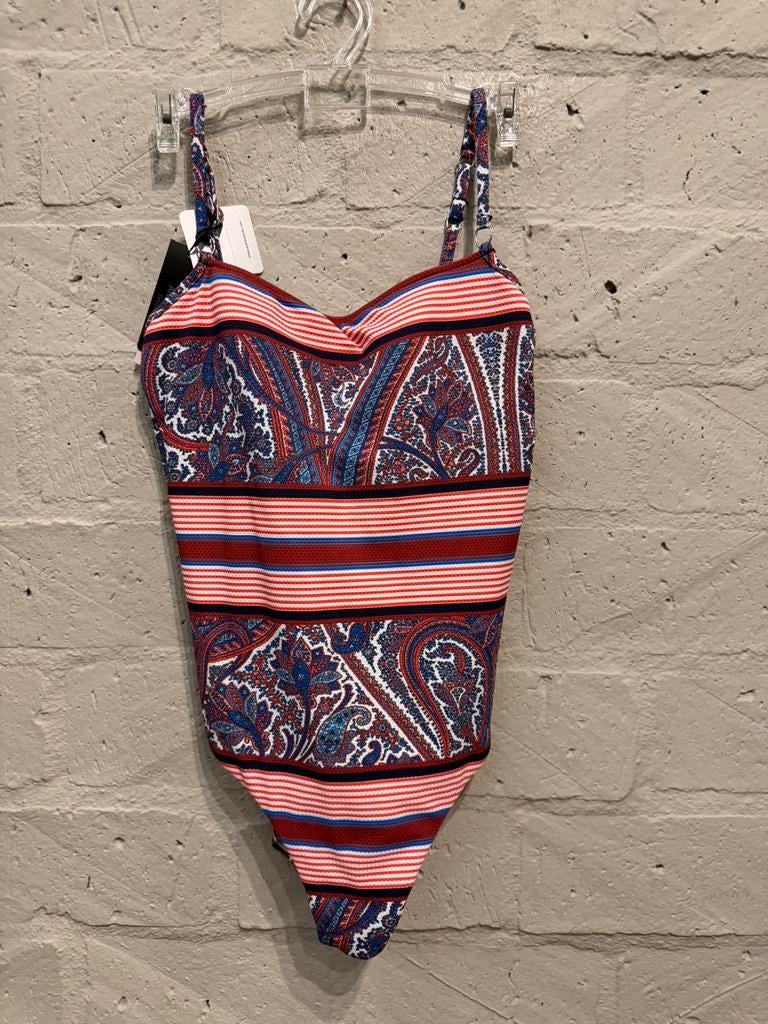 Andres Sarda badpak 38/ 75C NIEUW!! Nu €17,50, Kleding | Dames, Badmode en Zwemkleding, Ophalen of Verzenden, Nieuw, Blauw, Badpak