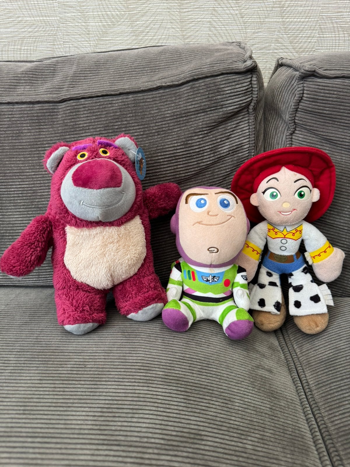 Toy Story knuffels Jessie, Buzz, Lotso, Ophalen of Verzenden, Zo goed als nieuw