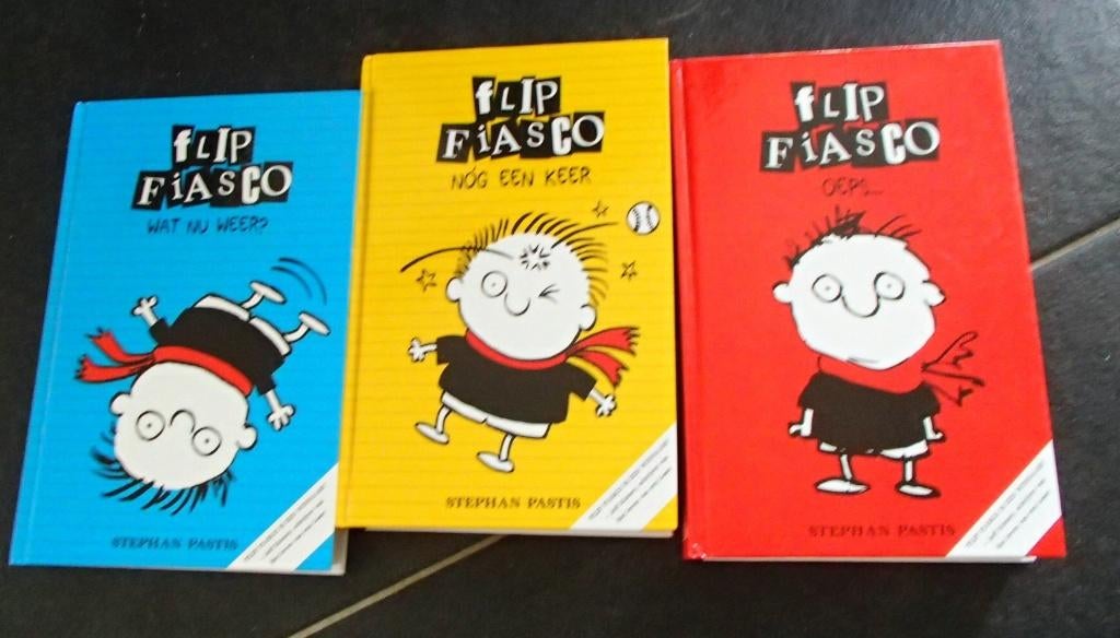 kinderboeken flip fiasco 3x nieuw, Ophalen of Verzenden, Zo goed als nieuw, Non-fictie