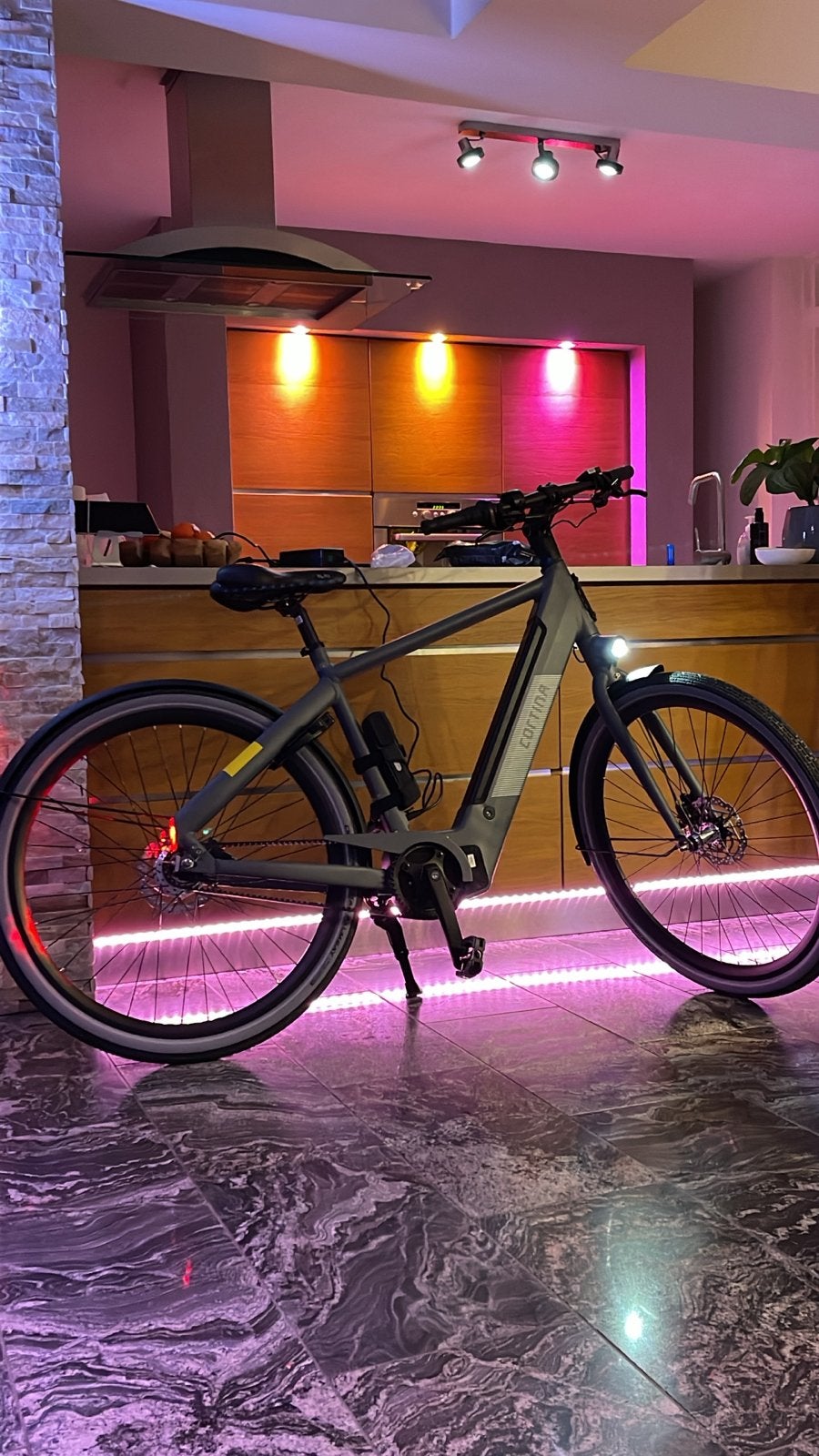Cortina E-Blau elektrische fiets, Fietsen en Brommers, Ophalen, 50 km per accu of meer, Cortina