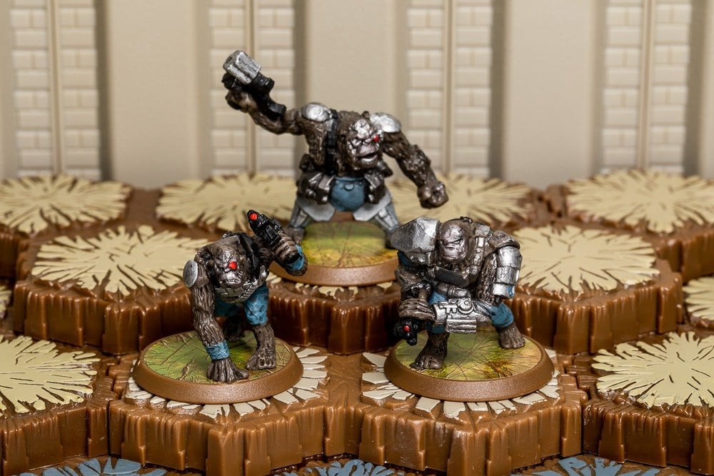 GEZOCHT: Heroscape gorillinators squad, Ophalen of Verzenden, Gebruikt