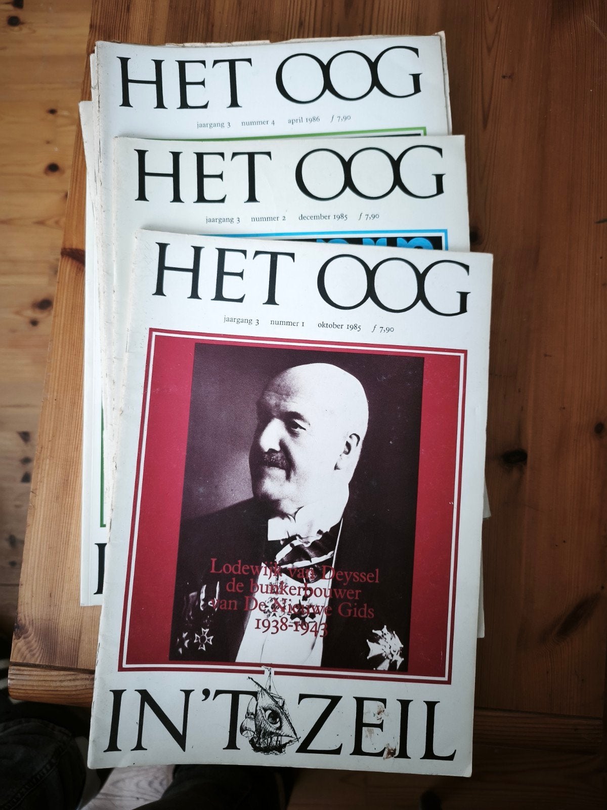 Het Oog - In 't Zeil tijdschriften (diverse jaargangen), Ophalen, Gelezen, Overige typen