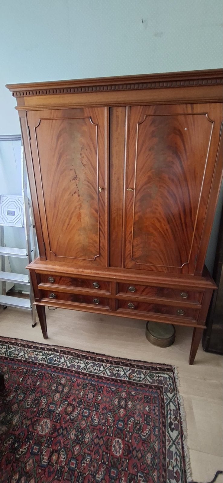 Antieke Kast - Klassieke Houten Opbergkast, Ophalen
