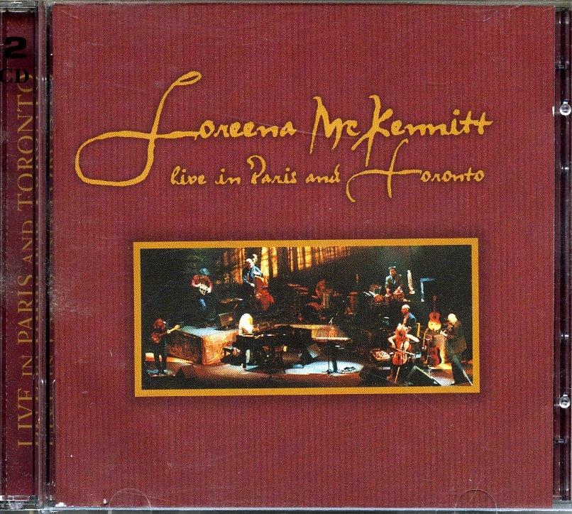 Loreena McKennitt, Live in Paris en Book of Secrets CD's, Ophalen, Zo goed als nieuw