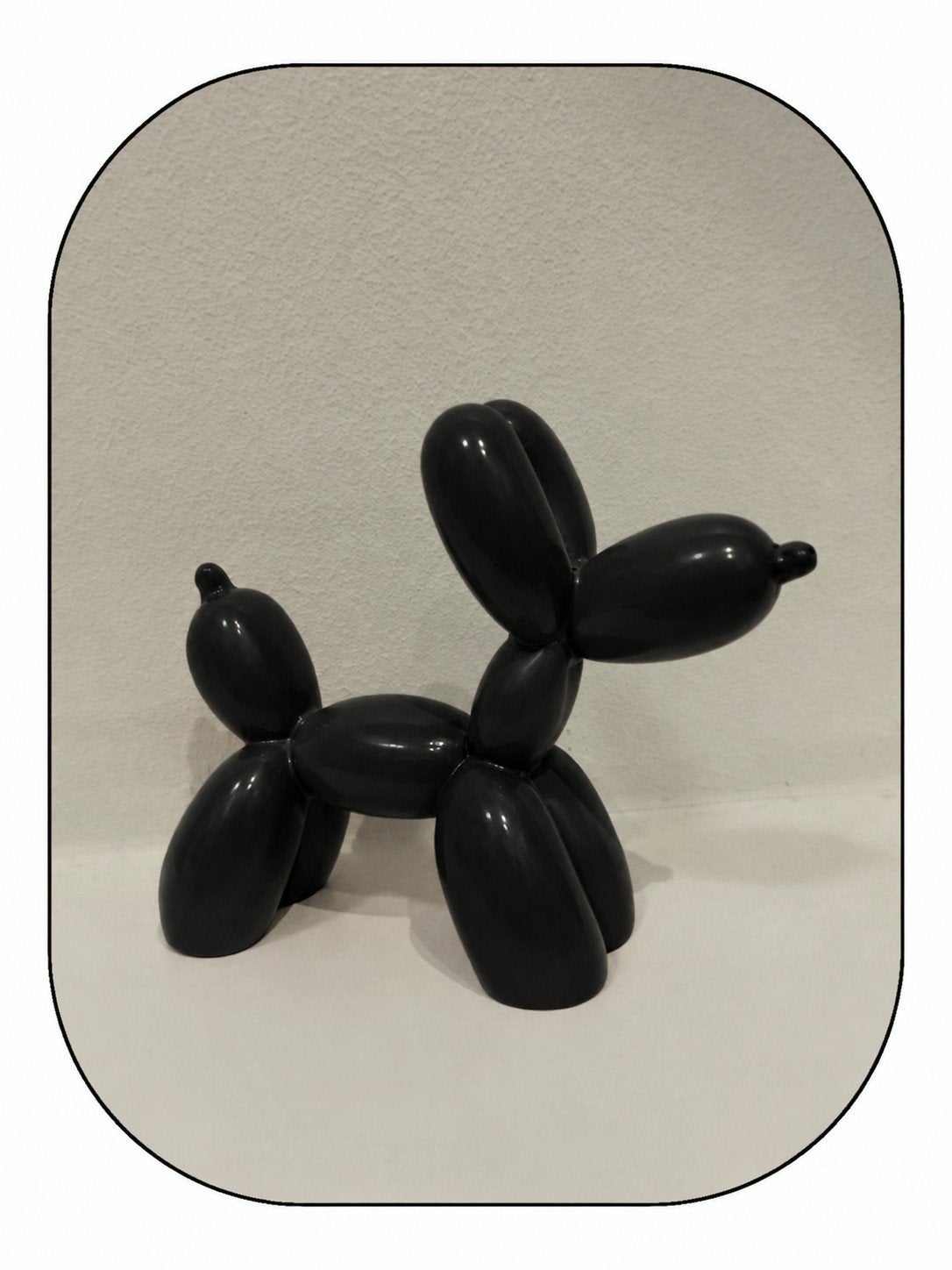 Zwart ballon hondje, Verzamelen, Ophalen of Verzenden, Nieuw, Dier