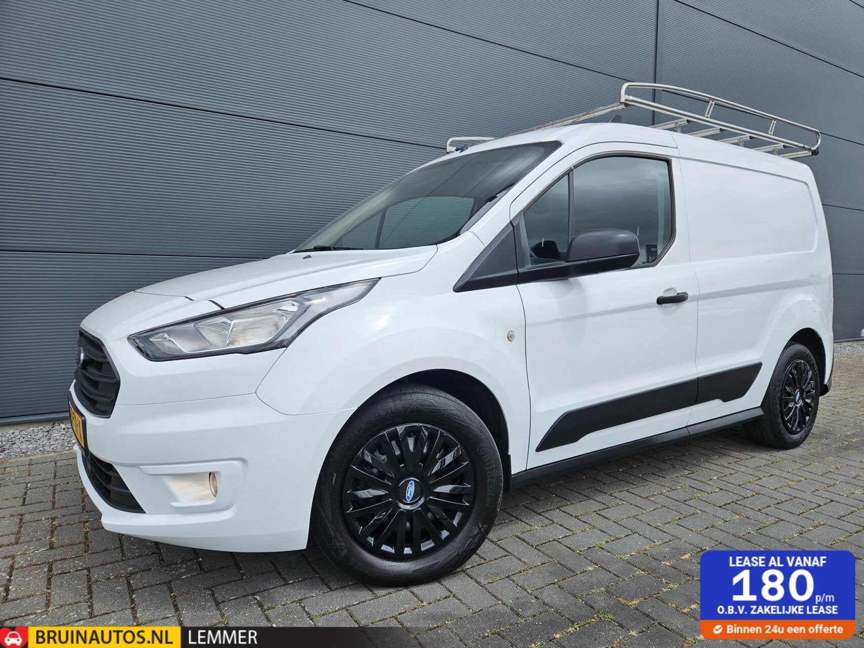 Ford Transit Connect 1.5 EcoBlue L1 Airco Camera Navi Trekh, Gebruikt, Euro 6, 4 cilinders, Wit