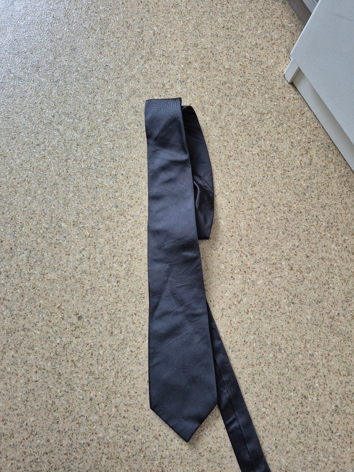 Nette zwarte stropdas van Mark Christian, Kleding | Heren, Stropdassen, Effen, Zwart, Ophalen of Verzenden, Zo goed als nieuw