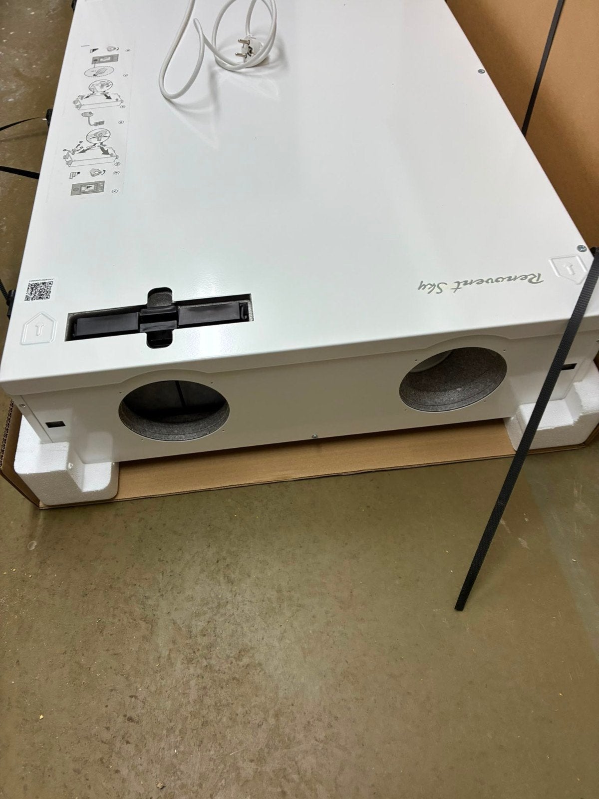 Brink Renovent Sky 200+ EU WTW-unit met 2 CO2-sensoren, Ophalen, Nieuw, Ventilator en Afzuiger
