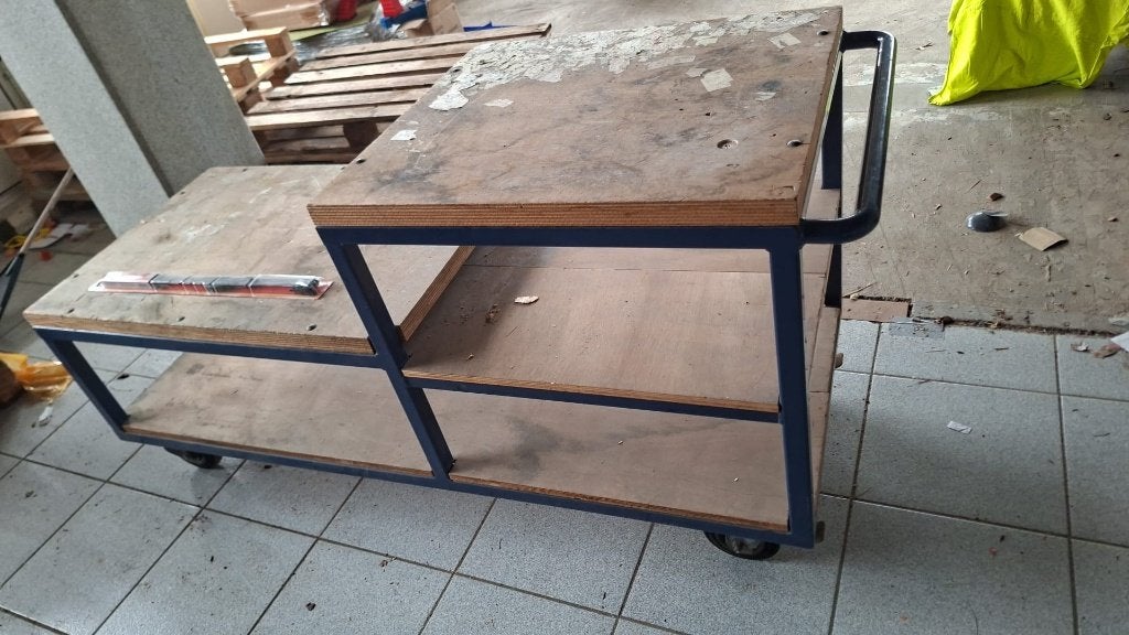 Werkbank verrijdbaar, Ophalen, Gebruikt, 170 cm of meer
