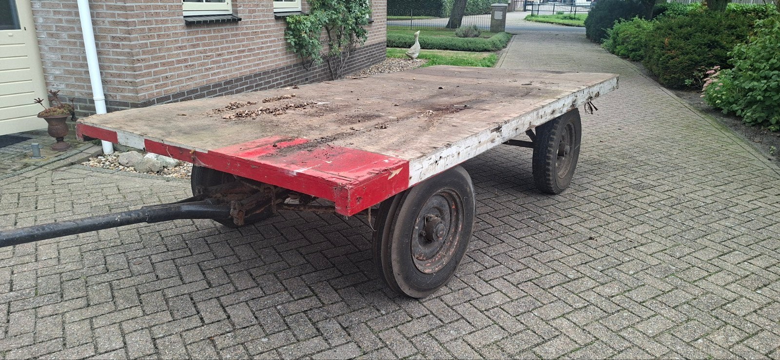 Hooiwagen / Platte wagen, Ophalen