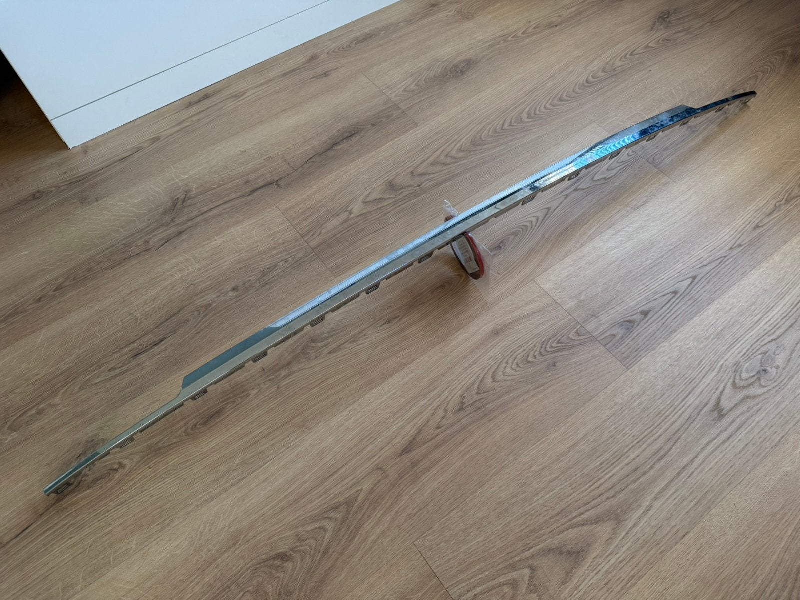 5NA 853 835 ORIGINEEL CHROOM SIERSTRIP TIGUAN ACHTERBUMPER, Ophalen of Verzenden, Gebruikt