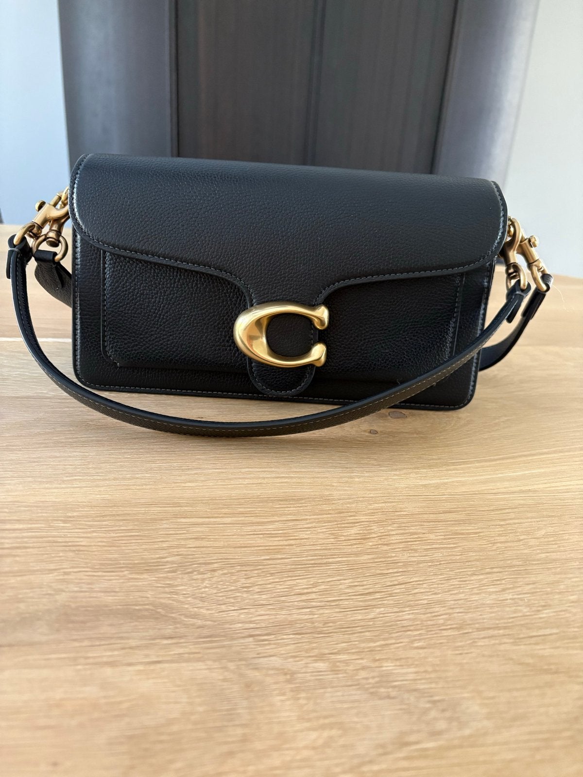 Nieuwe Coach Tabby 26 Zwart Leren Tas, Ophalen of Verzenden, Nieuw, Zwart, Schoudertasje