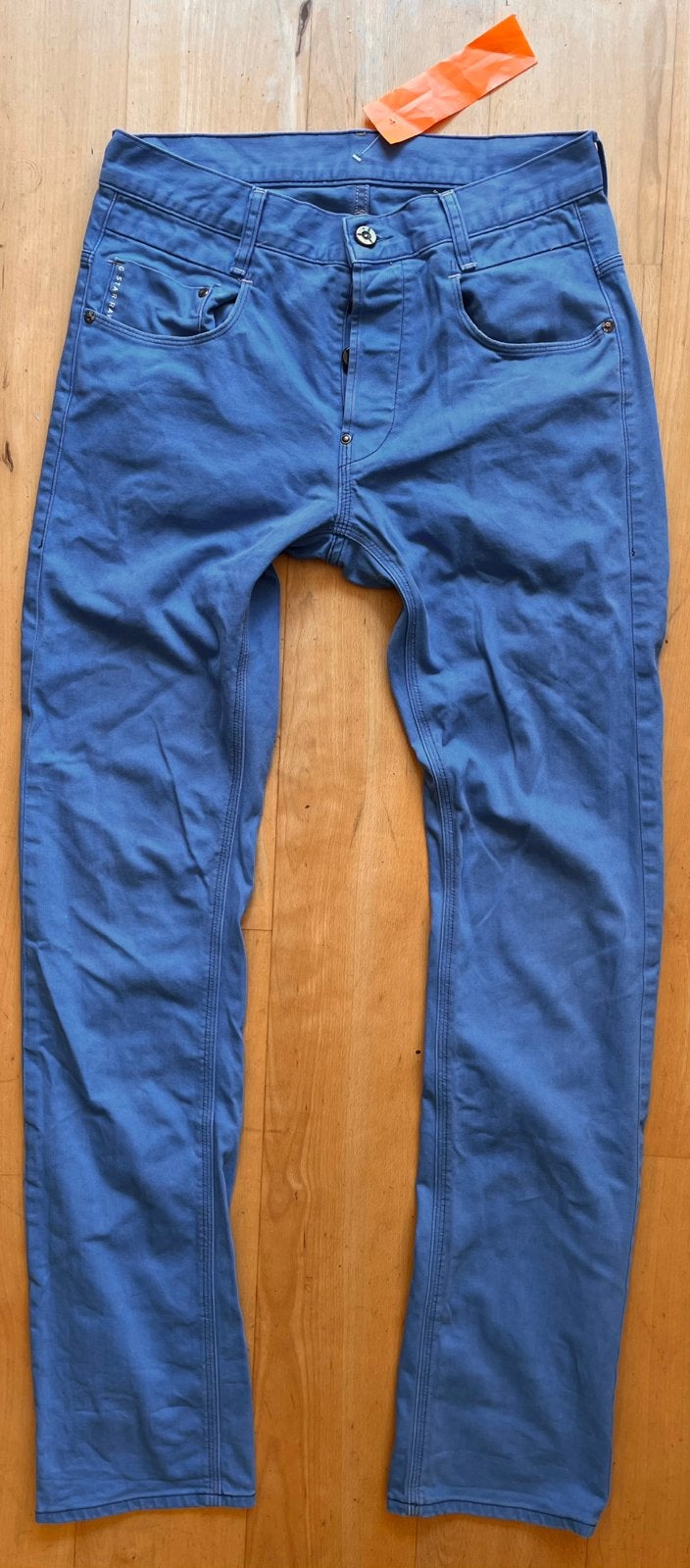 G Star Raw New Radar Slim COJ blauw W32 L36, Ophalen of Verzenden, Blauw, W32 (confectie 46) of kleiner