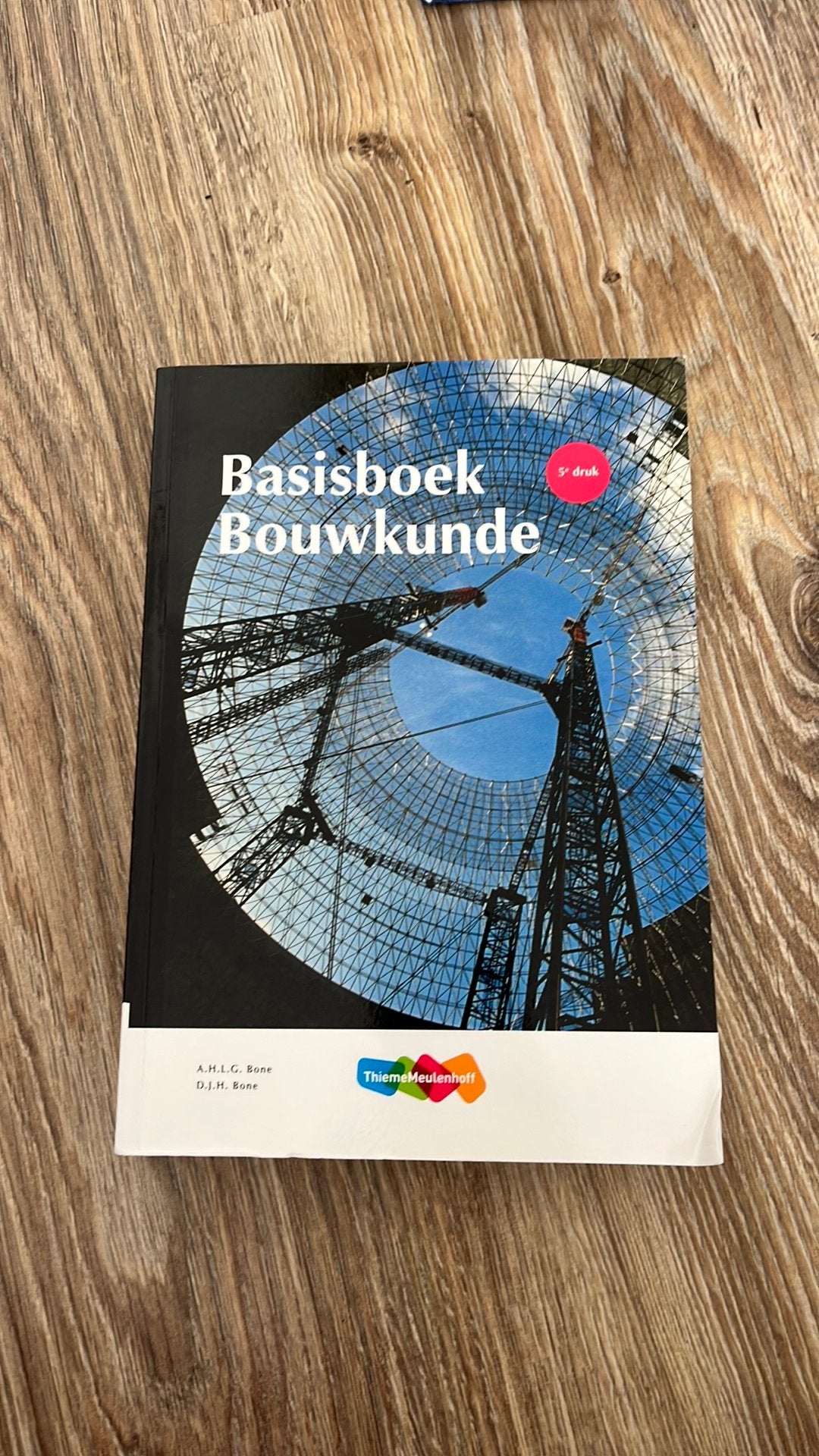 A.H.L.G. Bone - Basisboek Bouwkunde, Boeken, Ophalen of Verzenden, Zo goed als nieuw, A.H.L.G. Bone, Bouwkunde