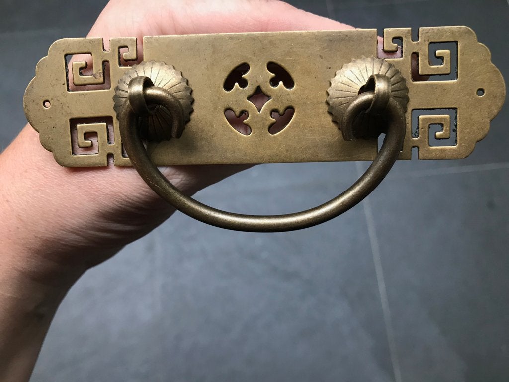 chinese handvat used look deurknop chinees oosters ladeknop, Verburgt Vintage, Meerkleurig, Nieuw, Ophalen of Verzenden