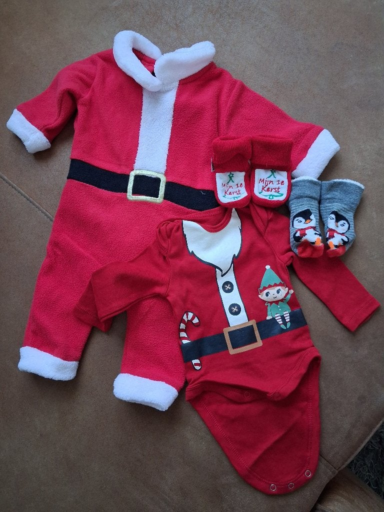 Baby kerstkleding, Ophalen of Verzenden, Zo goed als nieuw, Jongetje of Meisje