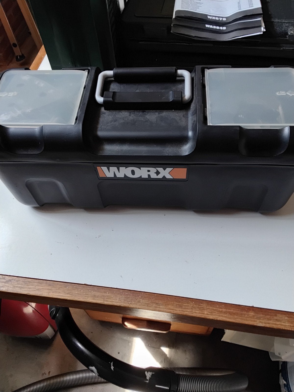 Worx Sonicrafter WX678 Multitool met Accu en Oplader, Doe-het-zelf en Verbouw, Gereedschap | Handgereedschap, Ophalen, Gebruikt