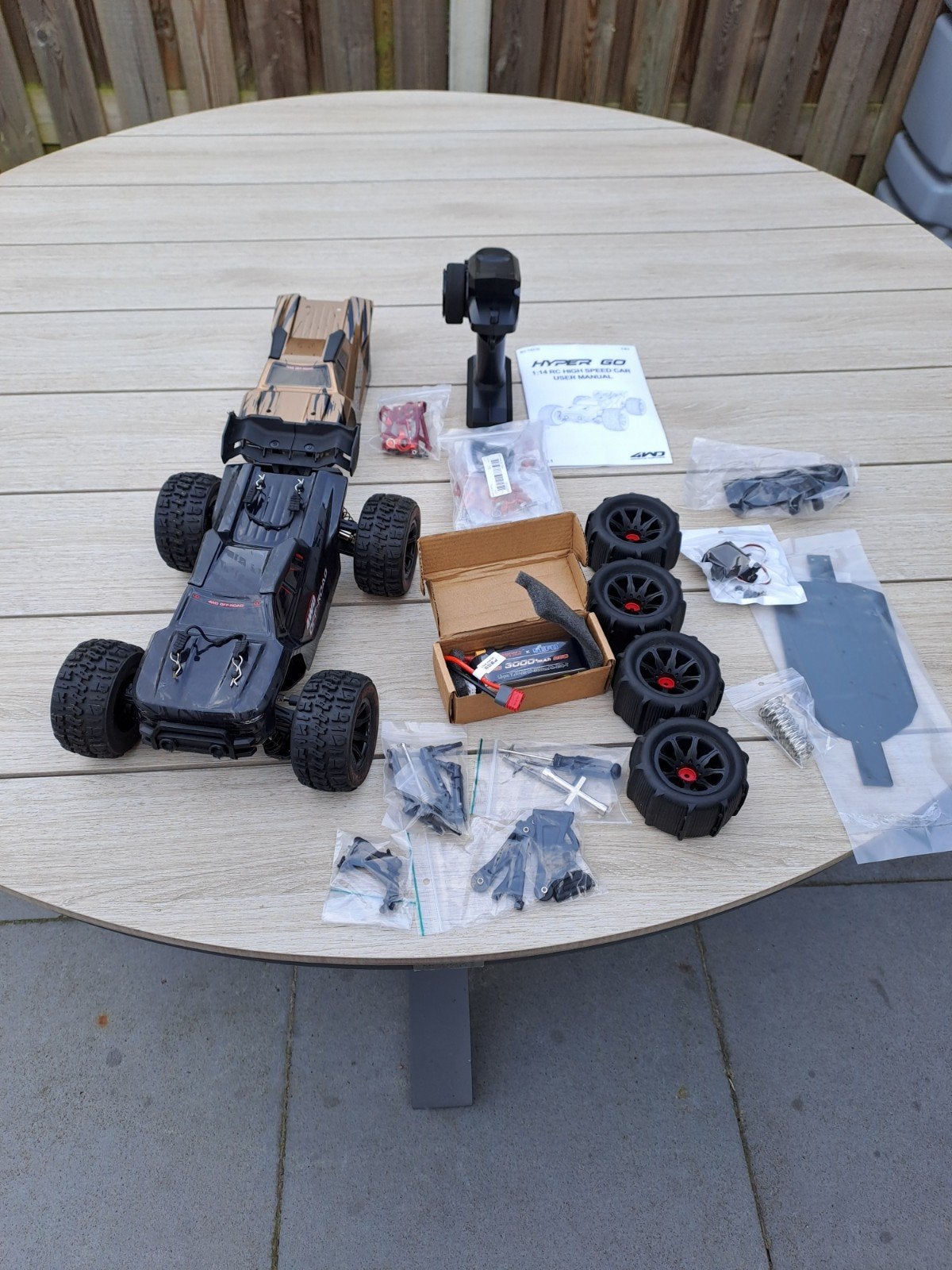 MJX Hyper Go 14210 RC Auto met Diverse Upgrades en Extra's, Elektro, Auto offroad, Schaal 1:14, Ophalen of Verzenden