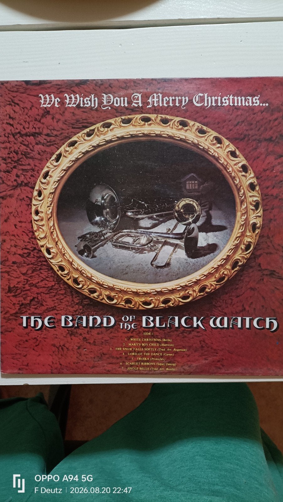 The Band of the Black Watch - We Wish You A Merry Christmas, LP, Gebruikt, Overige genres, Ophalen of Verzenden