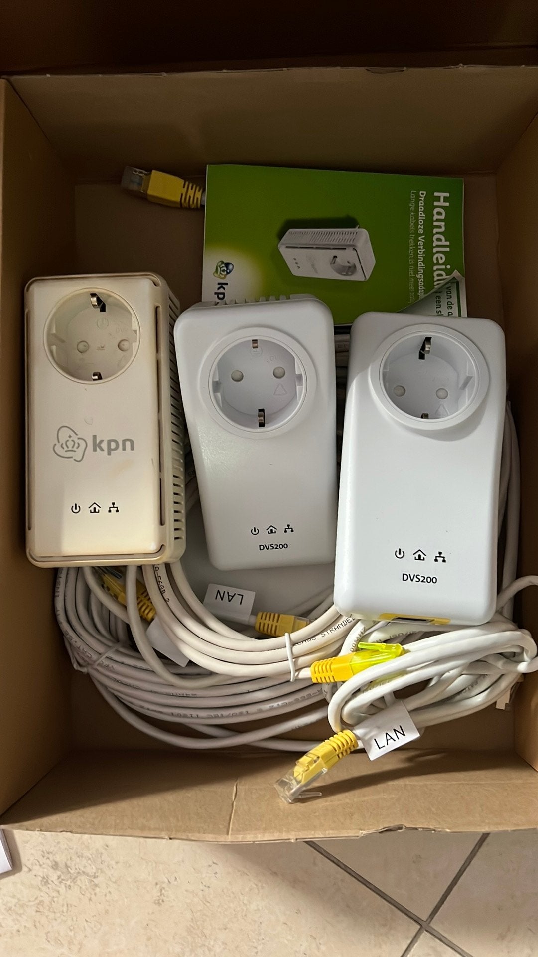 Kpn verbindingsset 3 x dv 200, Ophalen of Verzenden, Nieuw