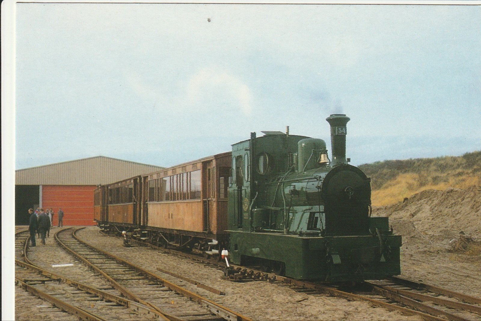 BROUWERSDAM DE PUNT NIEUWE MUSEUM REMISE RTM STOOMTRAM 1920, Ophalen of Verzenden, 1980 tot heden, Ongelopen, Zuid-Holland