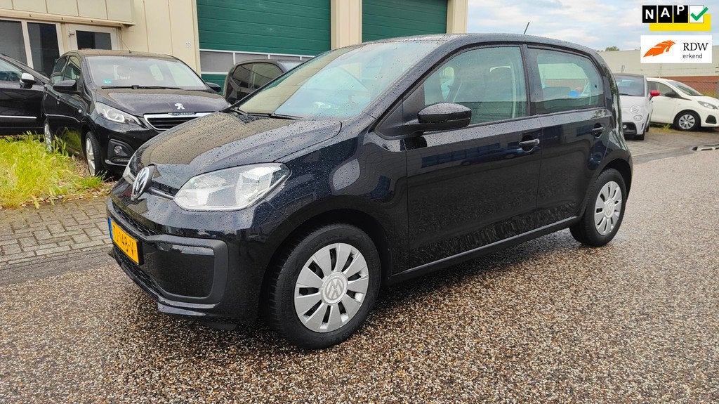 Volkswagen Up! 1.0 BMT move up!, Voorwielaandrijving, Gebruikt, Zwart, Origineel Nederlands