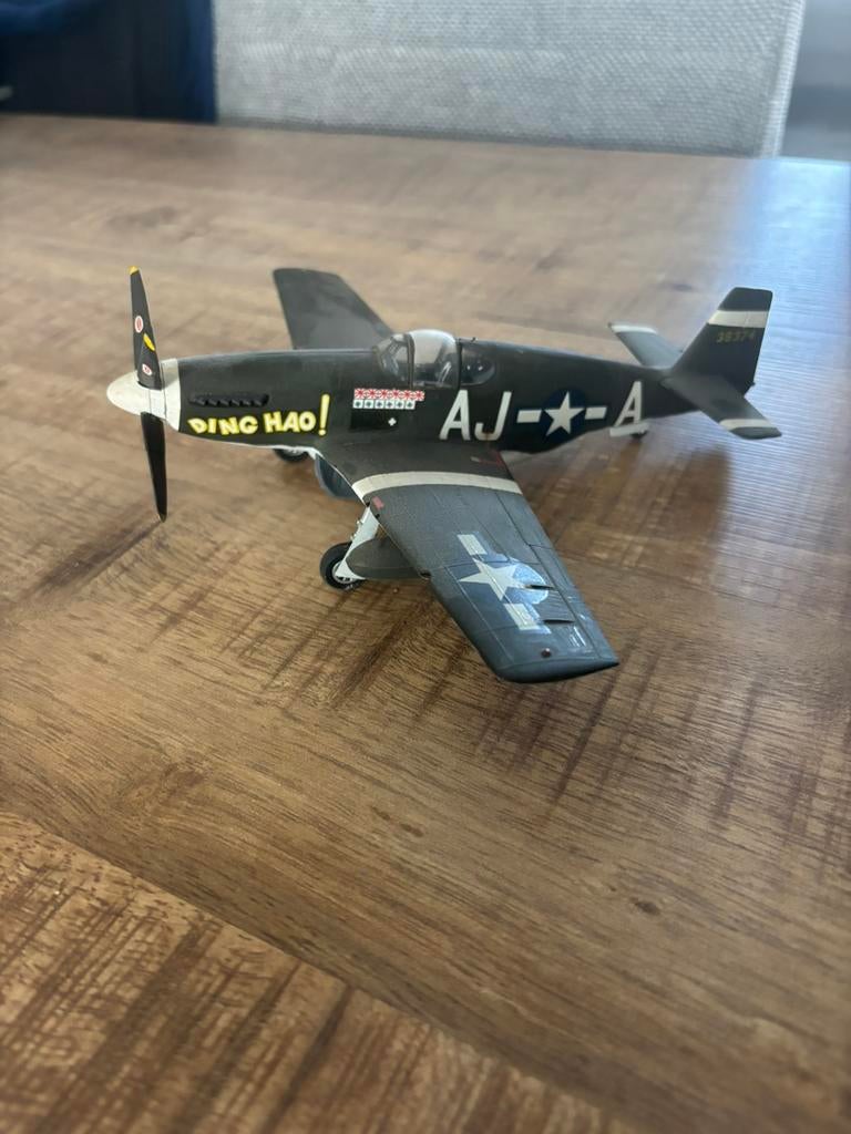 P-51 Mustang 1/48, Overige merken, 1:72 tot 1:144, Ophalen of Verzenden, Zo goed als nieuw