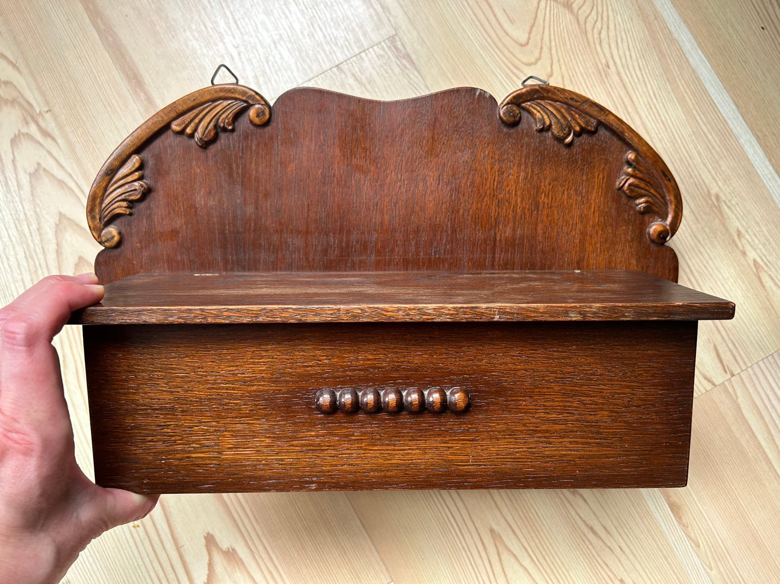 Handschoenenkastje antiek / vintage, Ophalen of Verzenden