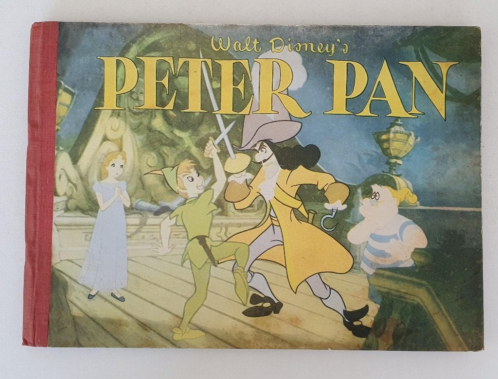 LAATSTE KANS. Walt Disney’s Peter Pan Vintage, Boeken, Ophalen of Verzenden, Gelezen, Walt Disney, Plaatjesalbum