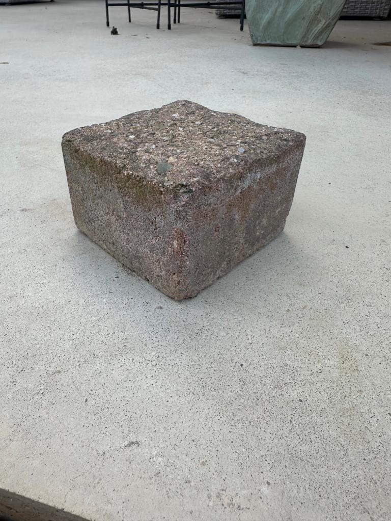 Betonklinker gebruikt, Tuin en Terras, Tegels en Klinkers, Ophalen, Gebruikt, Klinkers, 10 m² of meer