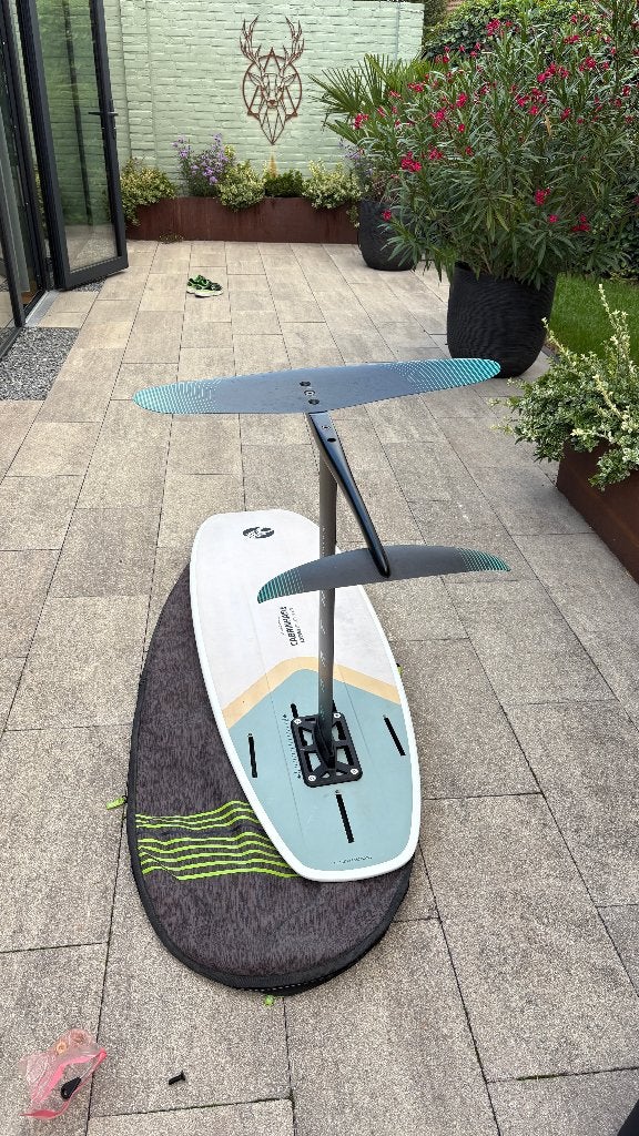 set cabrinha x breed foil 5.5 25L +  foil north Sonar 850, Watersport en Boten, Kitesurfen, Ophalen, Foil@foil.nl, Kitesurf-set