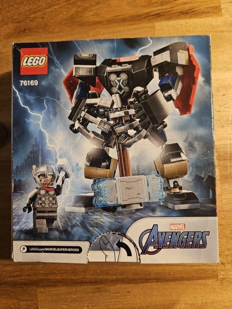 LEGO Marvel Avengers 76169 Thor mechapantser compleet, Kinderen en Baby's, Inclusief instructies, Gebruikt, Marvel, Lego