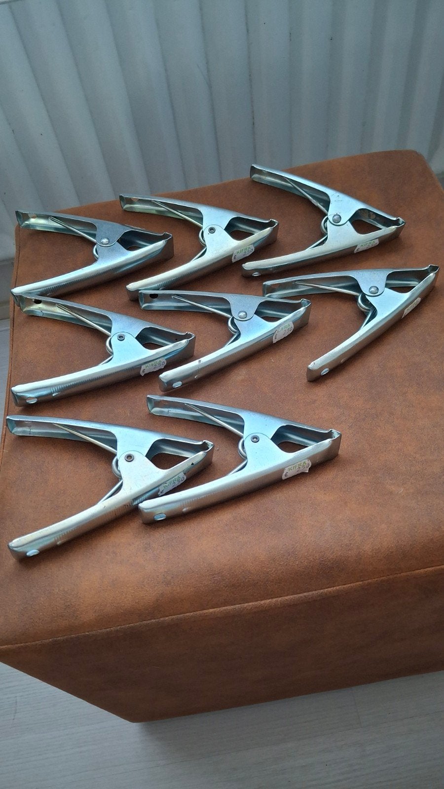 Kifra klemmen - set van 8x - 15cm, Ophalen of Verzenden