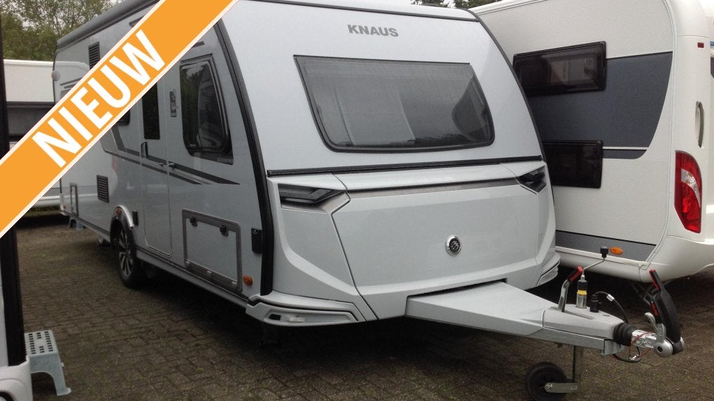 Knaus Sudwind Black Selection 580 QS slechts 3 weken gebruik, Rondzit, Knaus, Tot en met 6, Dwarsbed