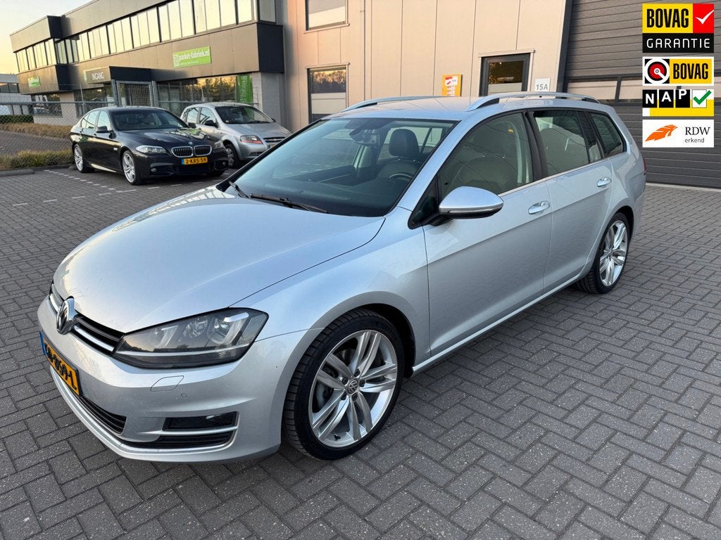 Volkswagen Golf Variant 2.0 TDI Business Edition, Auto's, Voorwielaandrijving, Gebruikt, 4 cilinders, Leder en Stof