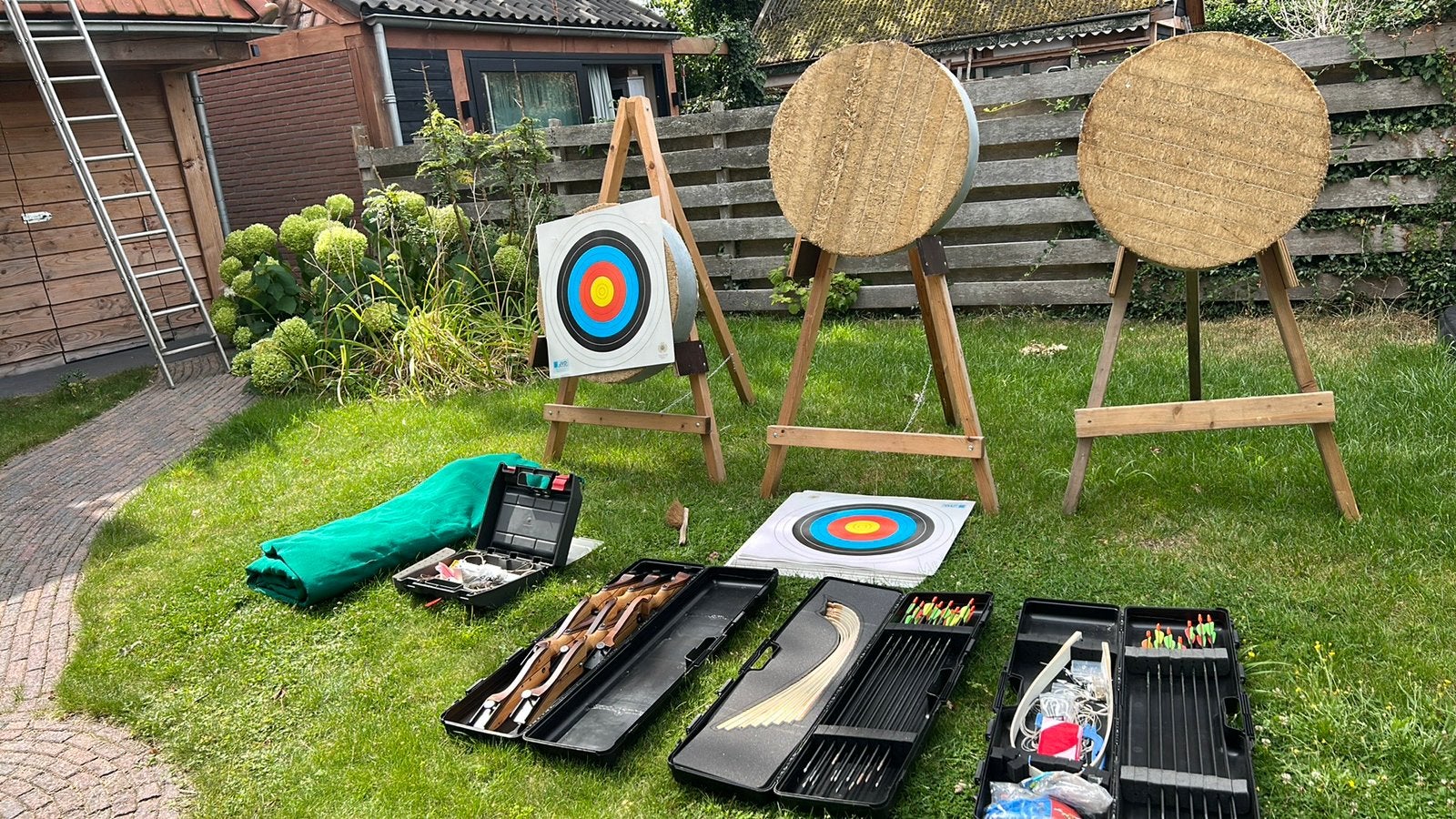 Handboog materiaal professioneel, Sport en Fitness, Handboogschieten, Ophalen