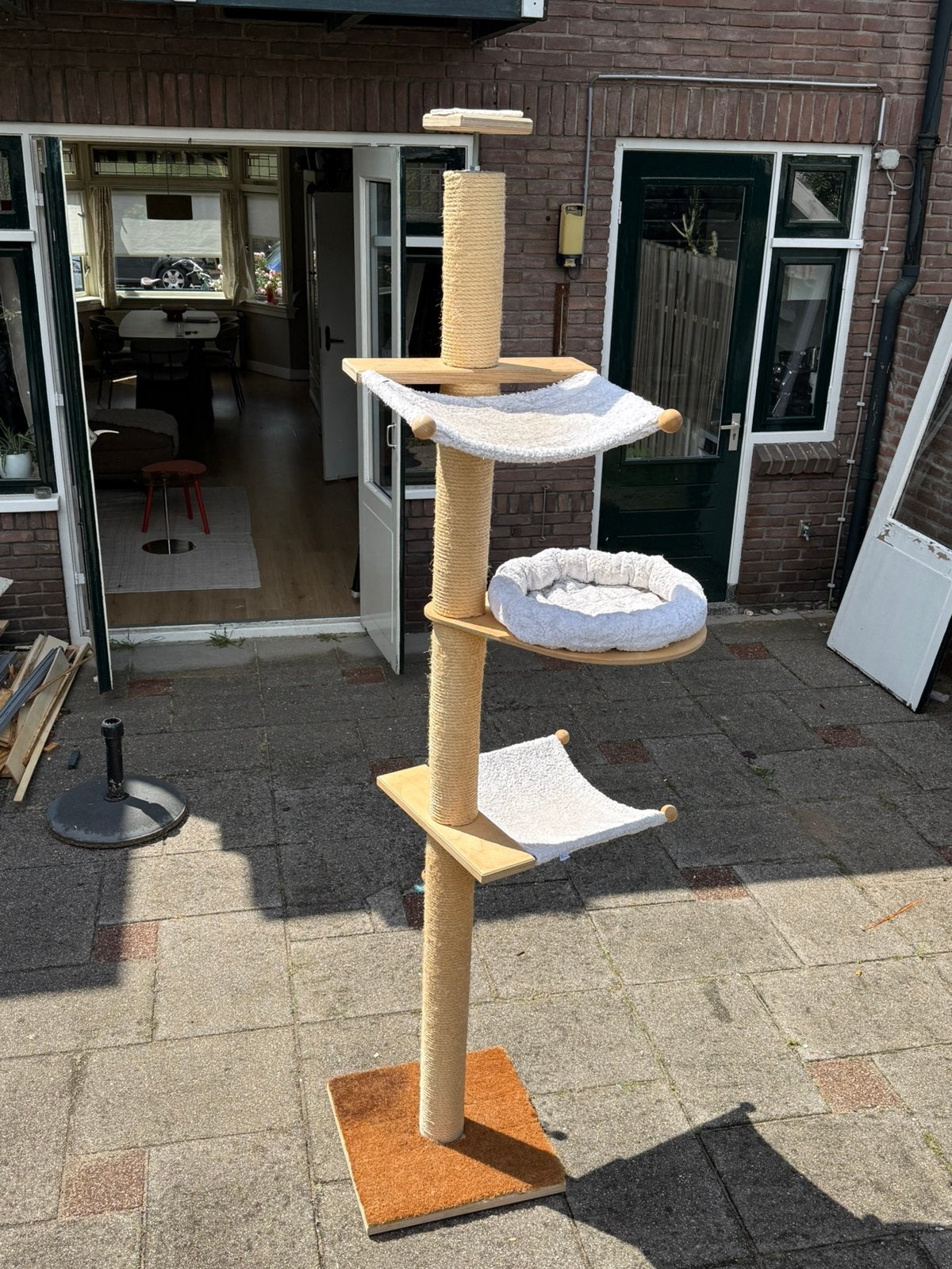 Krabpaal | klimpaal kat, Dieren en Toebehoren, Ophalen, Gebruikt, Krabpaal