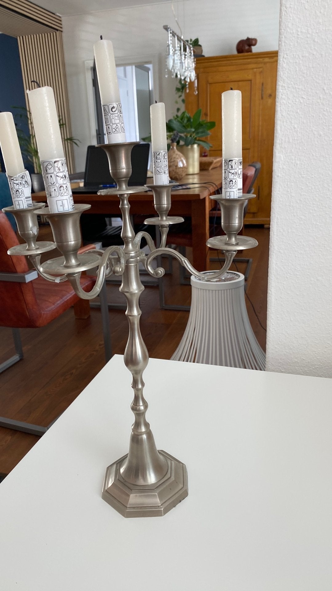 Kandelaar, Antiek en Kunst, Ophalen, Overige materialen